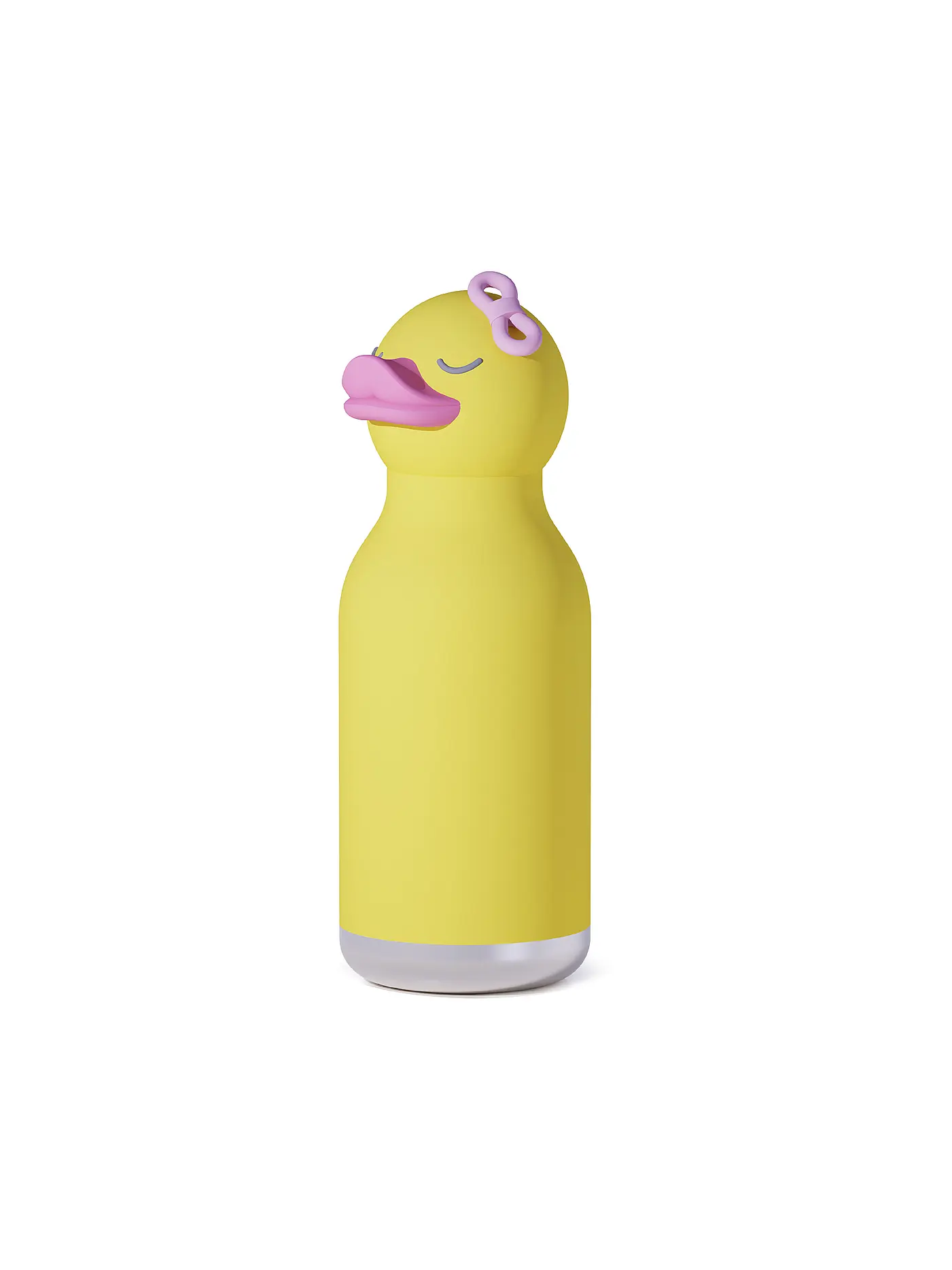 ASOBU | Isolierflasche 460ml EISBÄR weiss | gelb